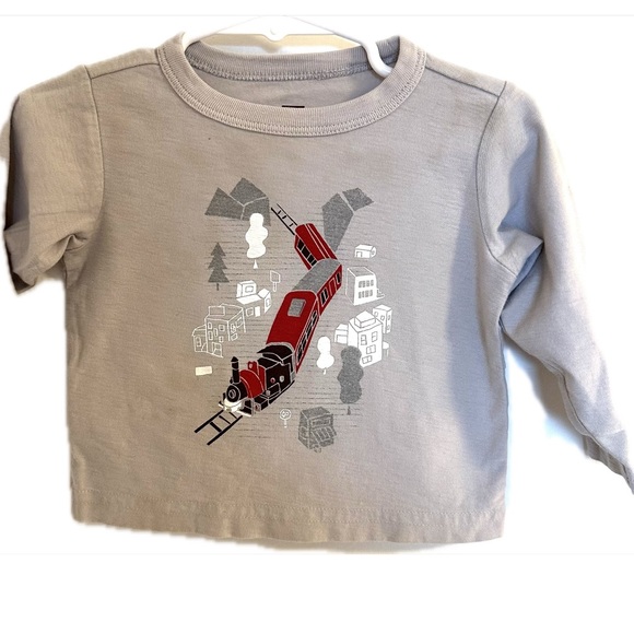 Trio of Tea Collection Baby T Shirts 3-6 Month - Picture 3 of 11